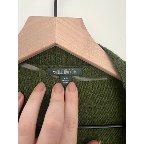 Wild Fable Button Up Long Sleeve Cardigan Sweater - Picture 2 of 3